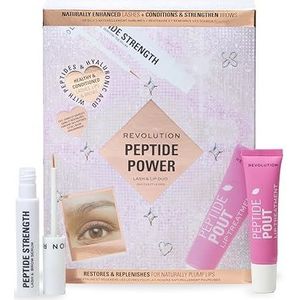 Revolution Beauty - Peptide Power - Wimper & Lip Duo Cadeauset - 2-delige Set - Vegan & Dierproefvrij