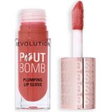Revolution - Pout Bomb Plumping Gloss - Melba Warm Peach