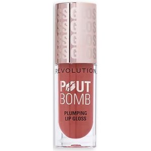 Revolution - Pout Bomb Plumping Gloss - Melba Warm Peach