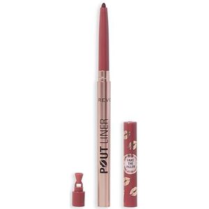Revolution Beauty London - Pout Plumping Lip Liner - Burnt Cherry Red - Lipliner - Vitamine E