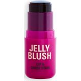 Makeup Revolution Jelly Blush blush in stick voor LIppen en Wangen Tint Cherry Red 5.5 g