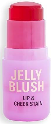 Revolution Beauty - Jelly Blush Stick - Lip en Cheek Stain - Strawberry Pink