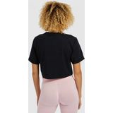Ellesse - Alberta - Cropped T-shirt - Met Korte Mouwen - V-hals