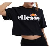 Ellesse - Alberta - Cropped T-shirt - Met Korte Mouwen - V-hals