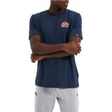 ELLESSE - Canaletto - T-shirt - Donkerblauw - Ronde Hals - Kwartmouw