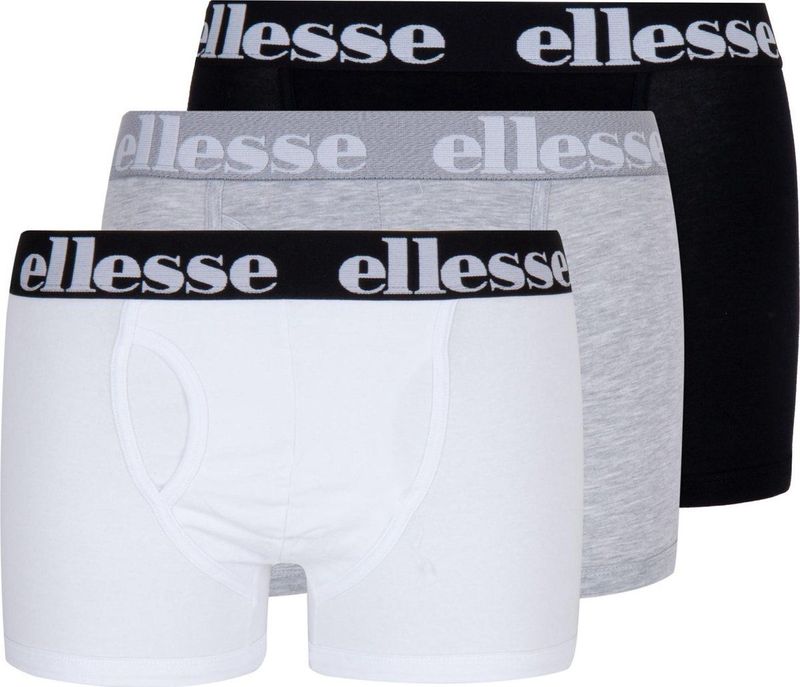 Ellesse - Hali - Herenslip - Zwart/Grijs/Wit - Hoogwaardig Materiaal