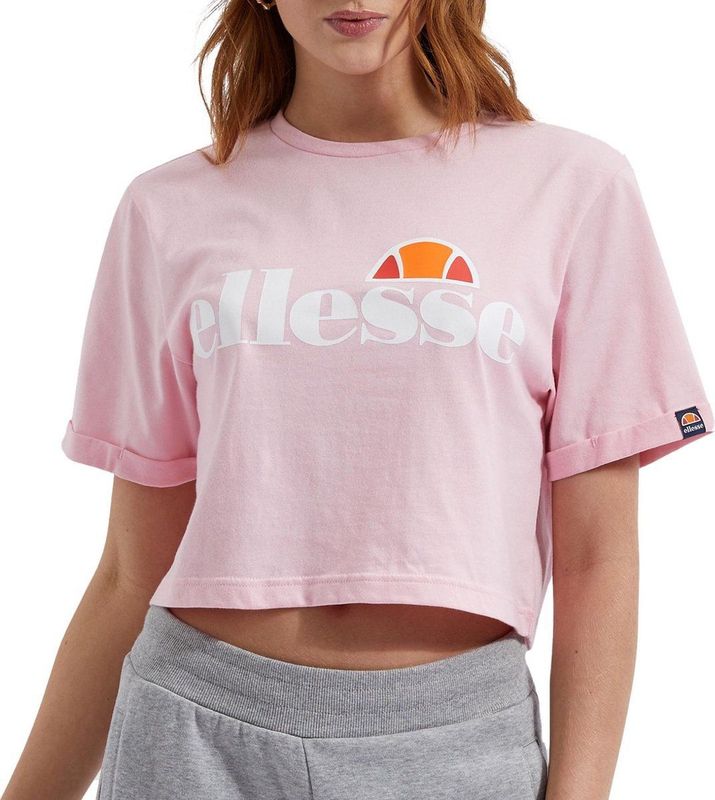 Ellesse T-shirt - Vrouwen - licht roze wit