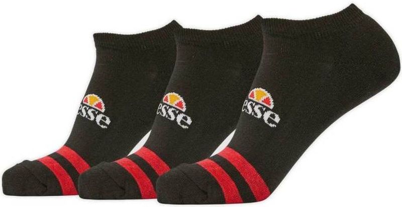 Ellesse - Sportsokken - Korte - Wit - Platte Teennaden - Optimaal Comfort