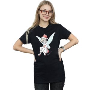 Disney Dames Dames Tinkerbell Kerstmis Fee Katoenen Vriendje T-shirt