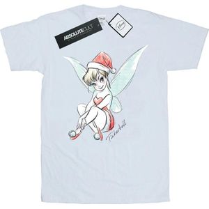 Li-cense Disney dames tinkerbell kerstmis fee katoenen vriendje t-shirt