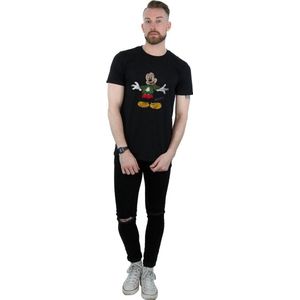 Disney Heren Mickey Mouse Kerstmis Trui T-Shirt