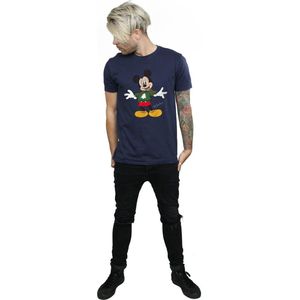Disney Heren Mickey Mouse Kerstmis Trui T-Shirt