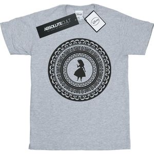 Li-cense Disney dames alice in wonderland cirkel katoenen vriendje t-shirt