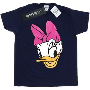 Li-cense Disney dames daisy eend hoofd beschilderd katoenen vriendje t-shirt