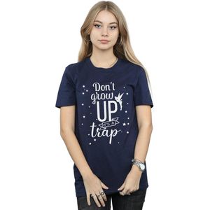 Li-cense Disney dames tinker bell don't grow up katoenen vriendje t-shirt