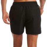 Nike - Swim Logo Lap - Zwembroek - Zwart - 100% Polyester, Met Intern Trekkoord