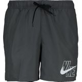 Nike - Swim Logo Lap - Zwembroek - Grijs - 100% Polyester