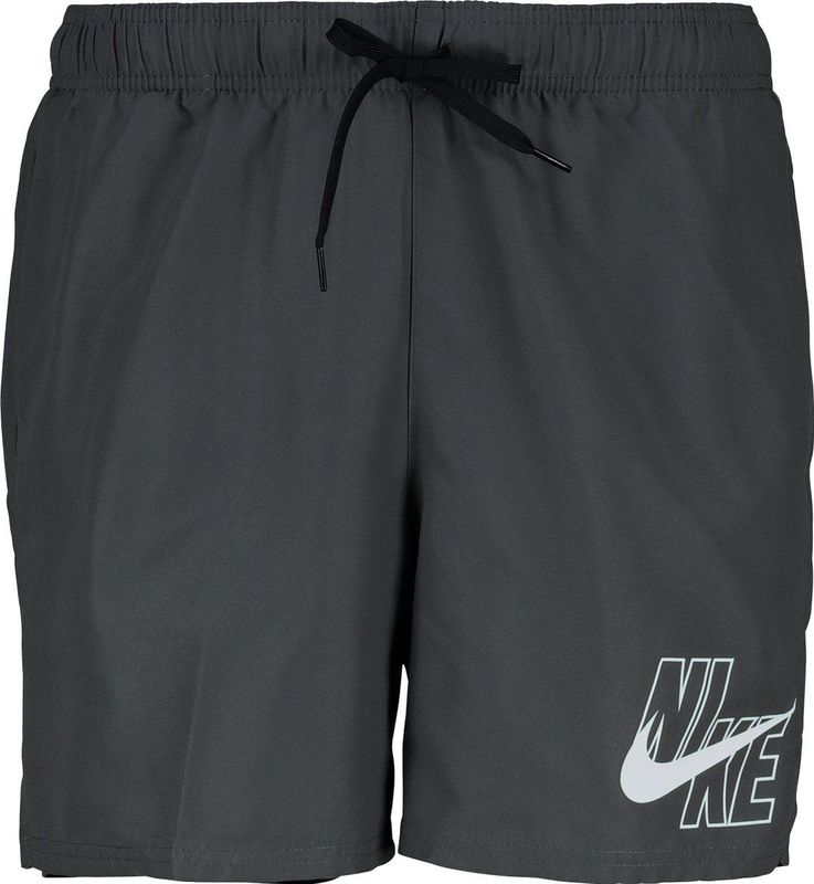 Nike - Swim Logo Lap - Zwembroek - Grijs - 100% Polyester