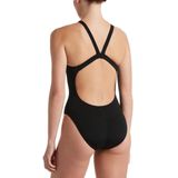 Nike - Swim Hydrastrong Solids Fast Back 2.0 Badpak - Vrouw - Zwart - Polyester