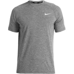 Nike - Hydroguard Heathered - Sportshirt - Zwart - Dri-Fit Technologie