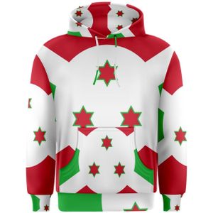 Burundi Sublimated Flag Hoody