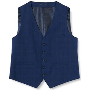 Burton Herenkleding Londen Tonal Prince of Wales Slim Waistcoat voor heren