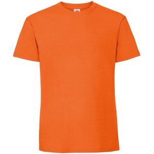 Fruit Of The Loom - Ringgesponnen Premium T-shirt - Oranje