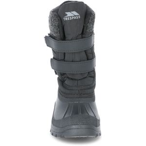 Trespass Childrens Boys Strachan II Waterdichte Aanrakingsbevestiging Sneeuwschoenen (28 EU) (Zwart)