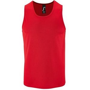 SOLS - Performance Tanktop - Rood - Heren