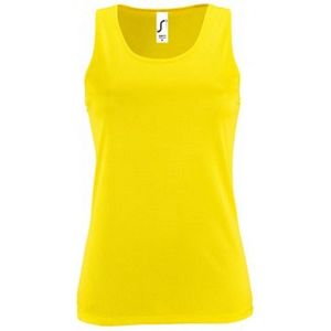 SOLS - Performance - Tanktop - Neon Geel