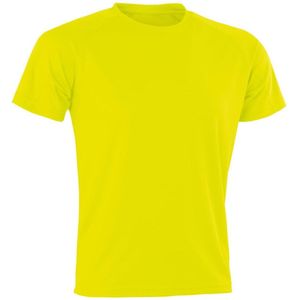 Spiro Heren Aircool T-Shirt (Flo Geel)