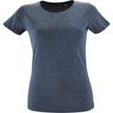 SOLS Heren Regent Slim Fit T-Shirt met korte mouwen (Heide Denim)