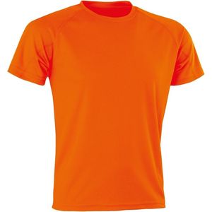 Spiro Heren Aircool T-Shirt (Flo Oranje)