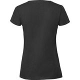 Awdis Gewoon Hoods Vrouwen/dames Girlie College Pullover Hoodie (Jet Zwart)