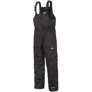 Trespass Kinder Skihose mit Latz Kalmar, wasserfest (92-98 (2/3 Jahre)) (Schwarz)
