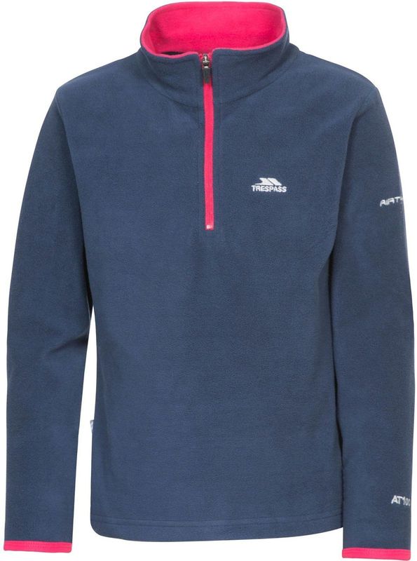 Trespass Kinderen/meisjes Sybil Micro Fleece (128) (Marine)