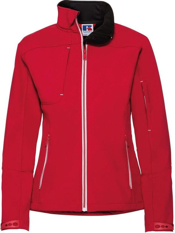Russell Dames/dames Bionic Softshell Jacket (Klassiek rood)