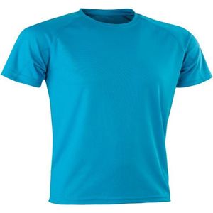 Spiro Herren Aircool T-Shirt (XS) (Ozeanblau)