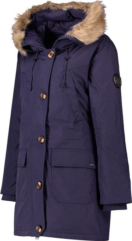 Superdry - Rookie Down Jas - Damesjas - Groen - Nylon - Met Capuchon