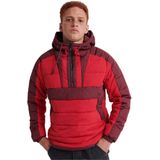 Superdry - Downhill - Gewatteerde Jas - Rood - Polyester