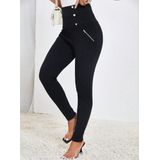 Superdry - Cassie - Skinny Jeans - Blauw - 98% Katoen, 2% Elasthaan