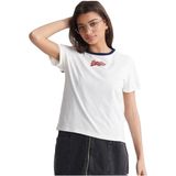 Superdry - Vintage Logo Micro - T-shirt - Recht - Dames