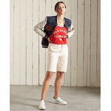 Superdry City Chino Shorts Beige Vrouw