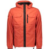 Superdry - Heren Waterdichte Jas - Rood - 100% Polyester