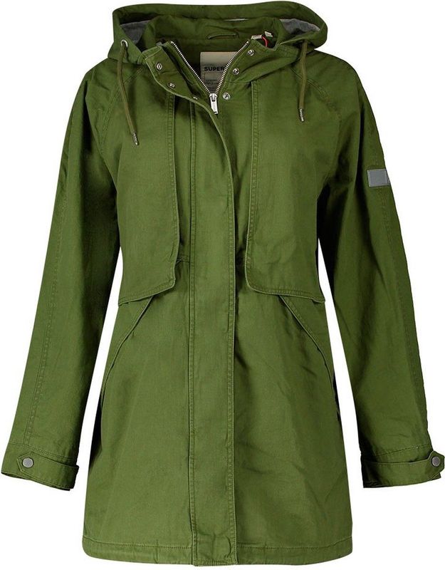 Superdry - Adventurer - Jas - Groen - Katoen/Polyester