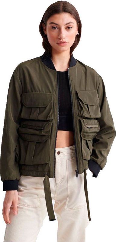 Superdry - Namid - Bomberjack - Zwart - 100% Polyester