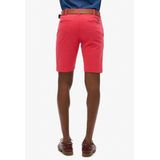 Superdry - International - Chino-short - Katoen - Zacht - Zwart