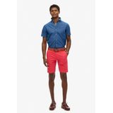 Superdry - International - Chino-short - Katoen - Zacht - Zwart