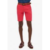 Superdry - International - Chino-short - Katoen - Zacht - Zwart
