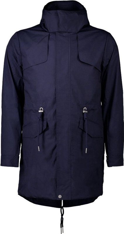 Superdry - Essential Jas - Blauw - Gewatteerd - Herenparka